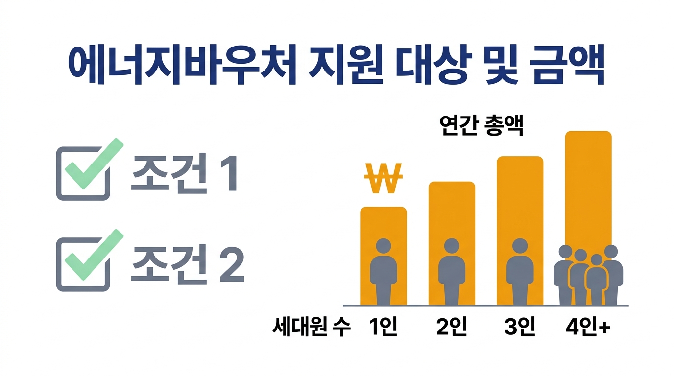 하절기 에너지바우처 2026 — 냉방비 지원 자격·금액·신청