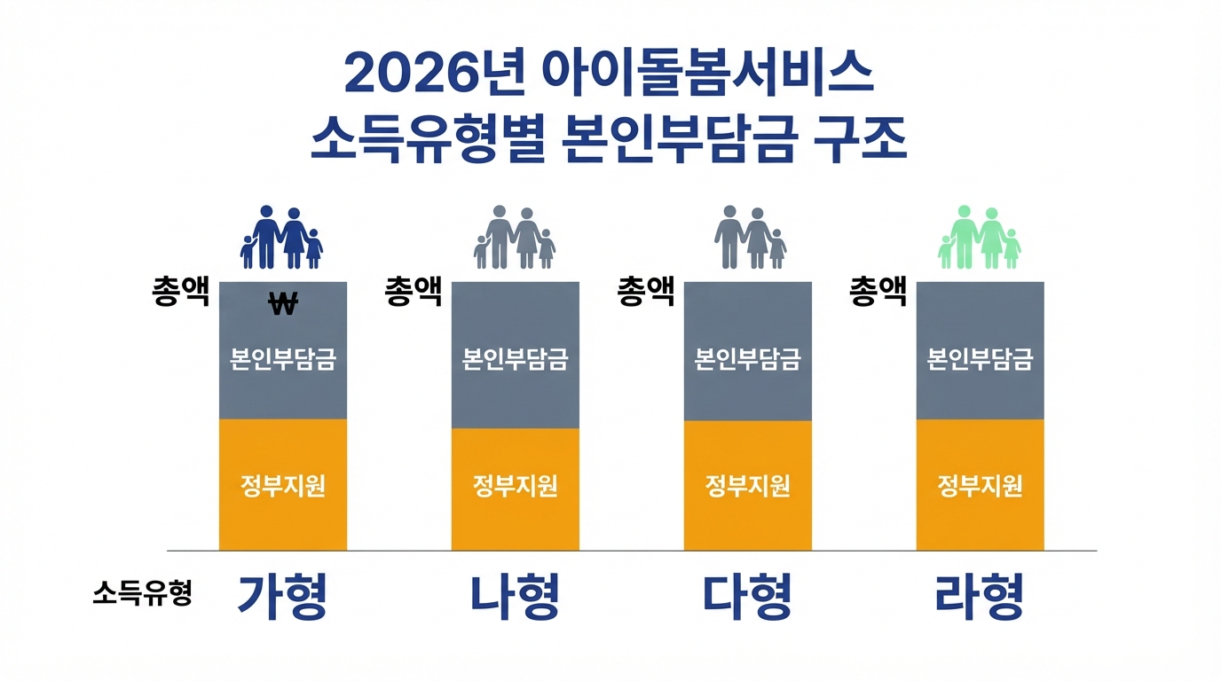 아이돌봄서비스 2026 — 시간당 12,790원, 소득유형별 본인부담금과 신청 흐름