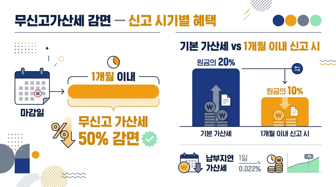 종합소득세 5/31 마감 놓쳤다면 — 기한후 신고 + 가산세 줄이는 법 2026