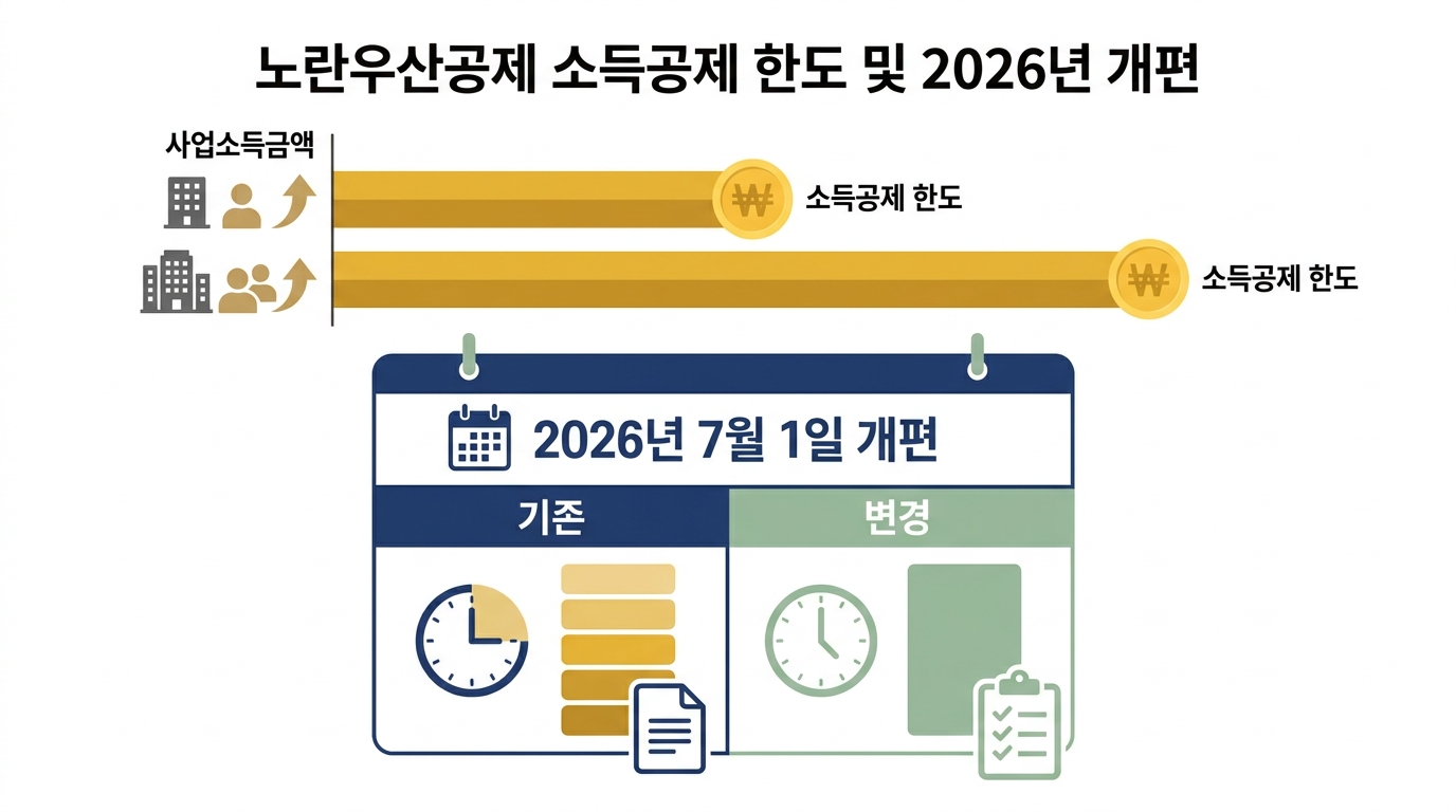 노란우산공제 2026 — 최대 600만원 소득공제와 공제금 받는 조건