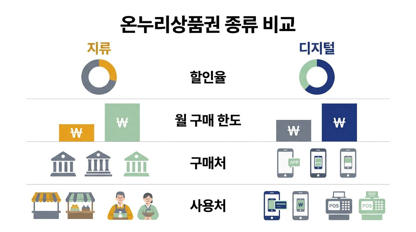 온누리상품권 2026 — 할인율·월 구매 한도·사용처와 추석 환급행사 확인법