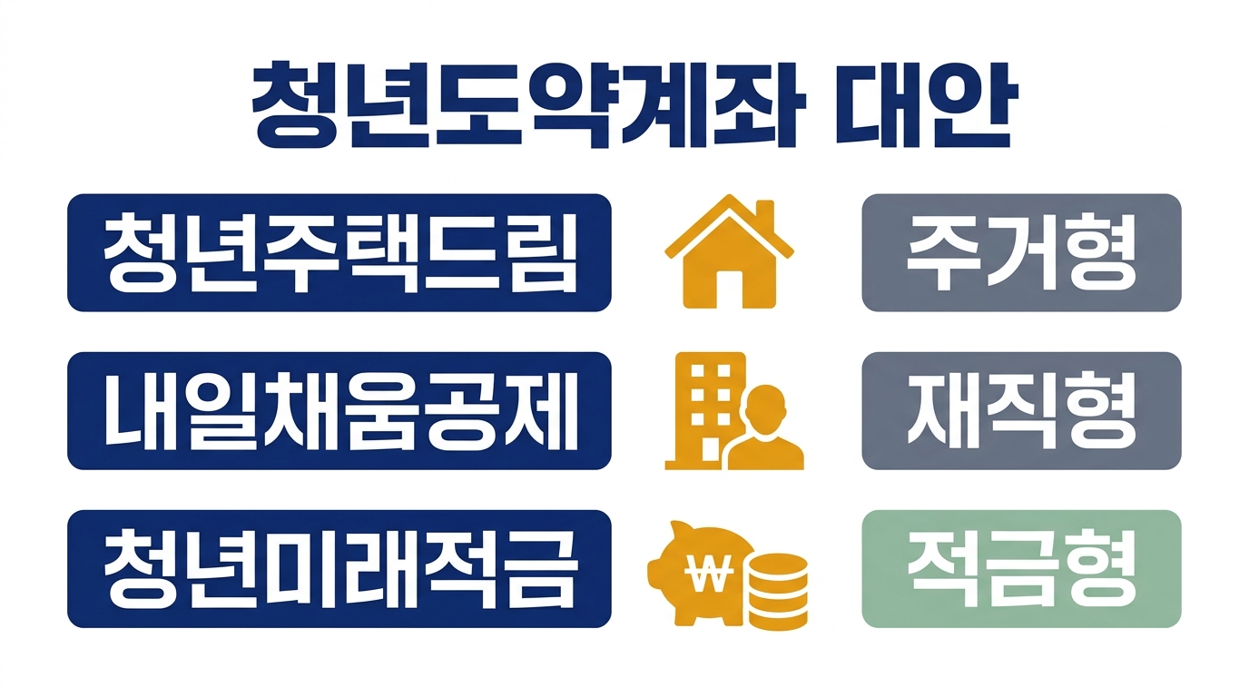 청년도약계좌 못 들었다면 — 미가입자가 노려볼 청년 적금·자산형성 대안 7가지